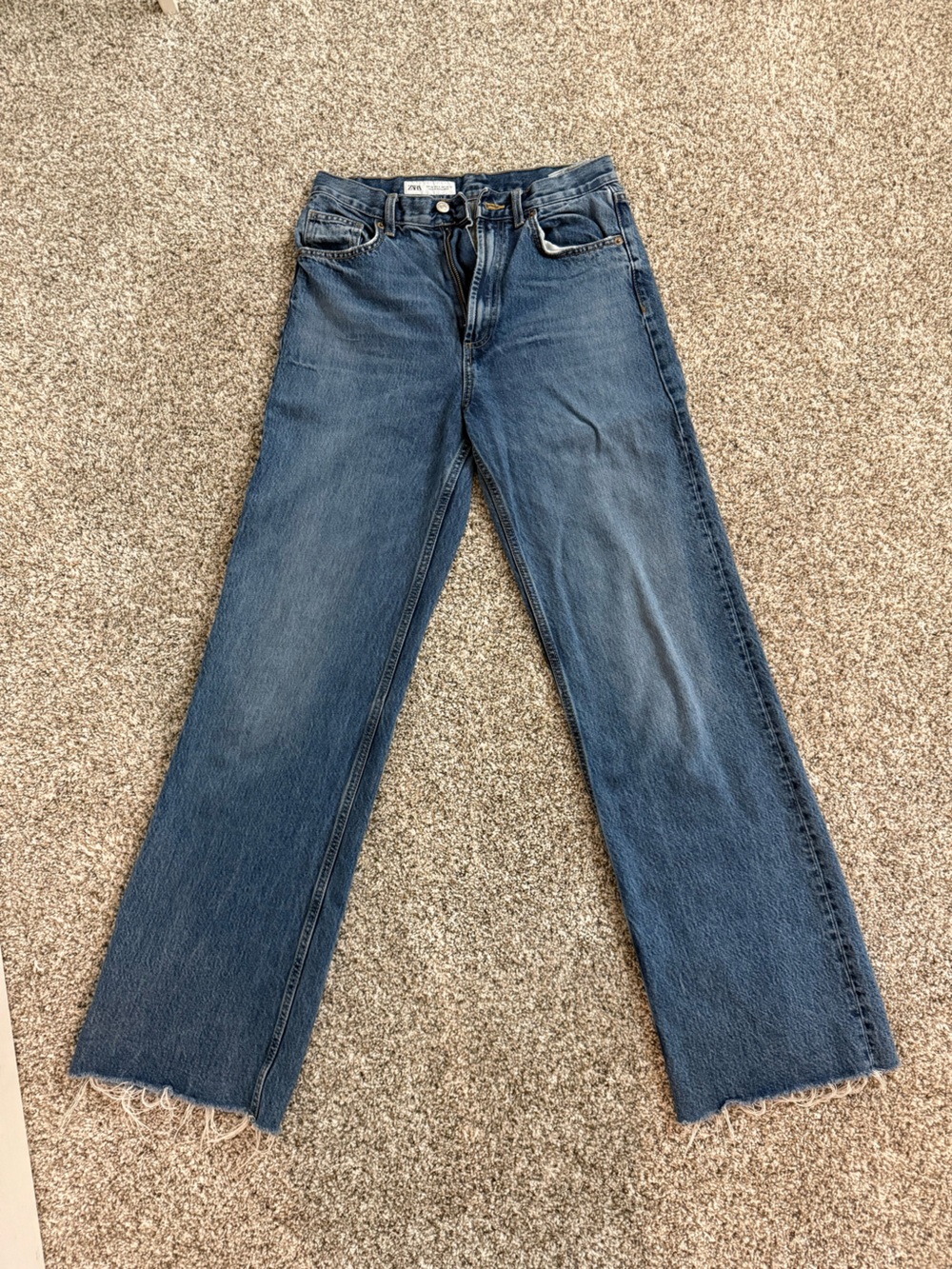 Zara wide leg jeans